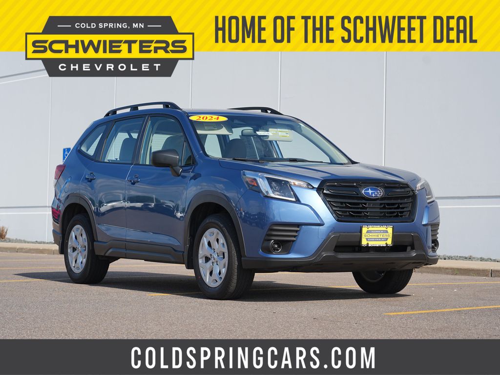 Horizon Blue Pearl 2024 Subaru Forester SUV / Crossover All-Wheel Drive Continuously Variable Transmission