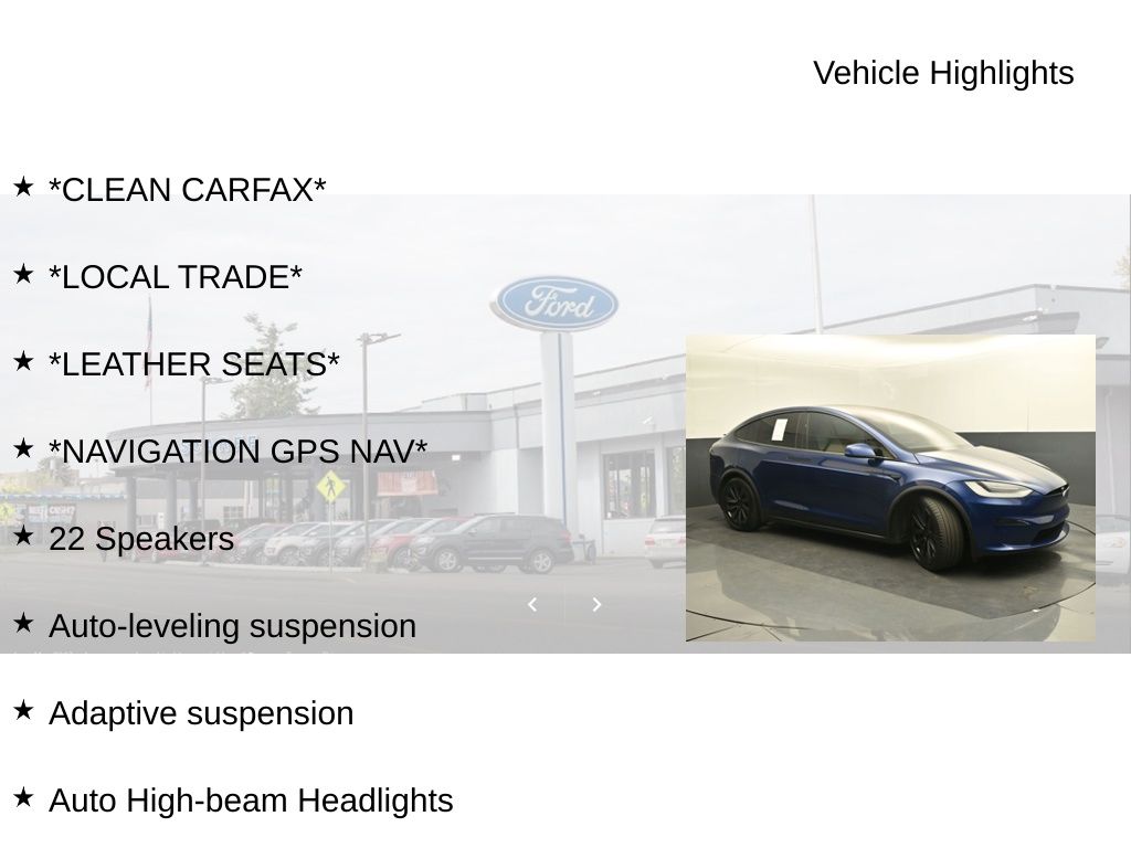 2023 Tesla Model X Plaid Tri Motor All-Wheel Drive