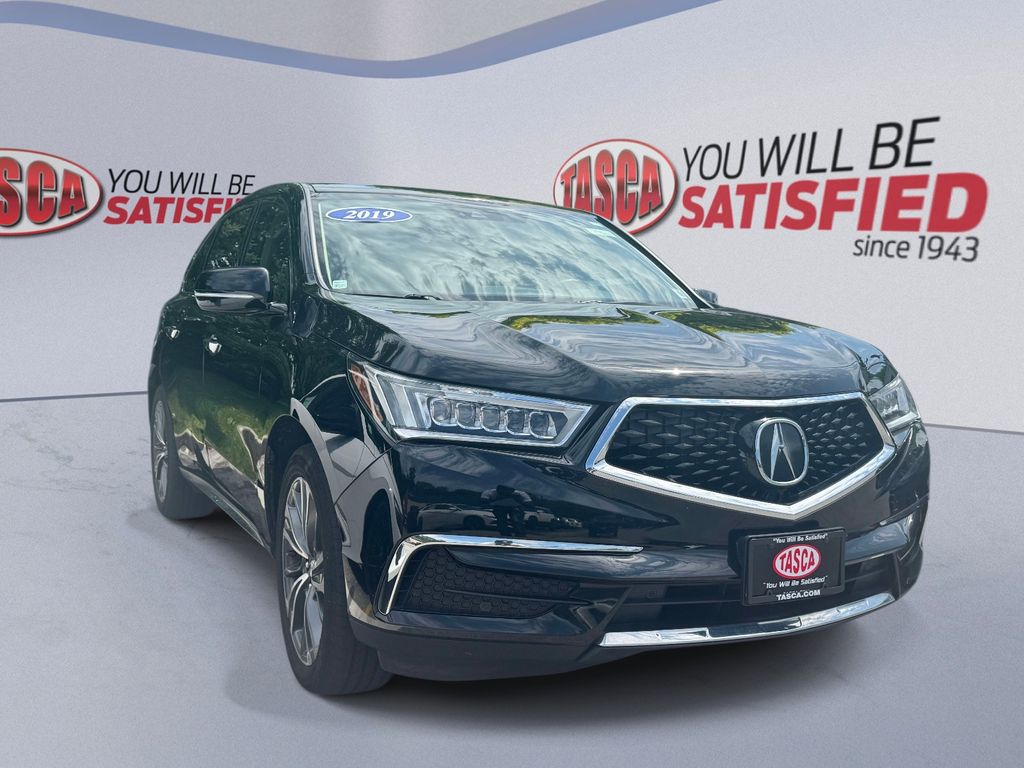 Black 2019 Acura MDX SUV / Crossover All-Wheel Drive 9-Speed Automatic