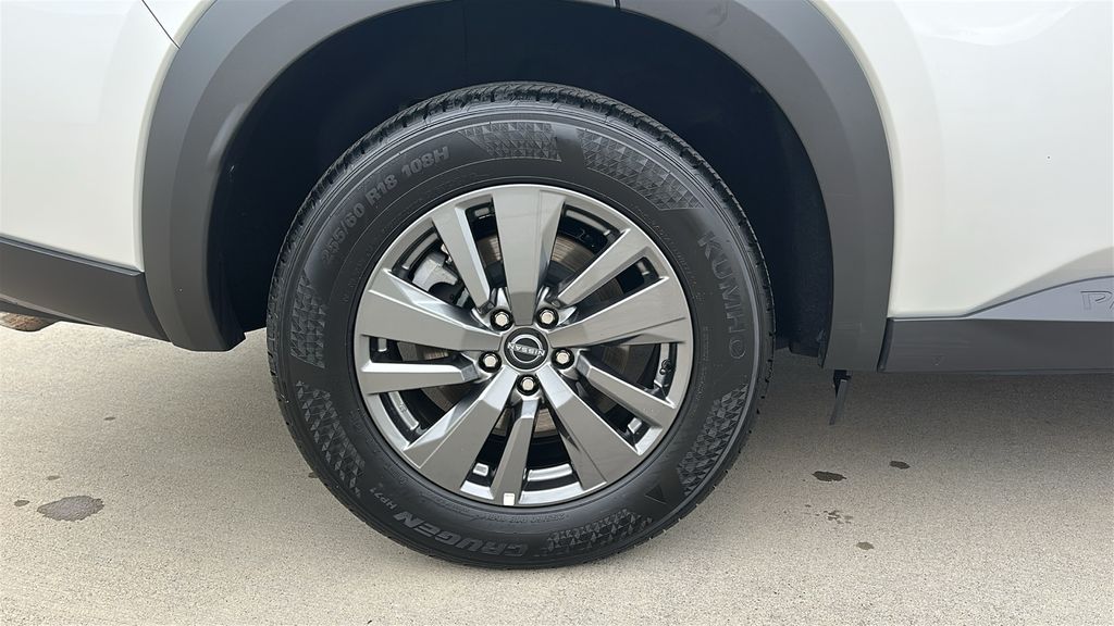 2025 Nissan Pathfinder SV Silver at Bravo Nissan