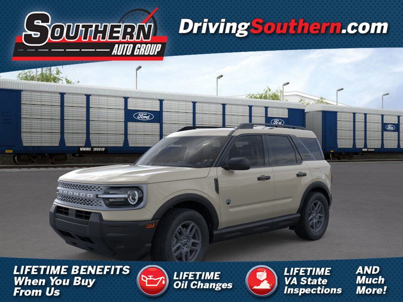 Desert Sand 2025 Ford Bronco Sport SUV / Crossover All-Wheel Drive 8-Speed Automatic