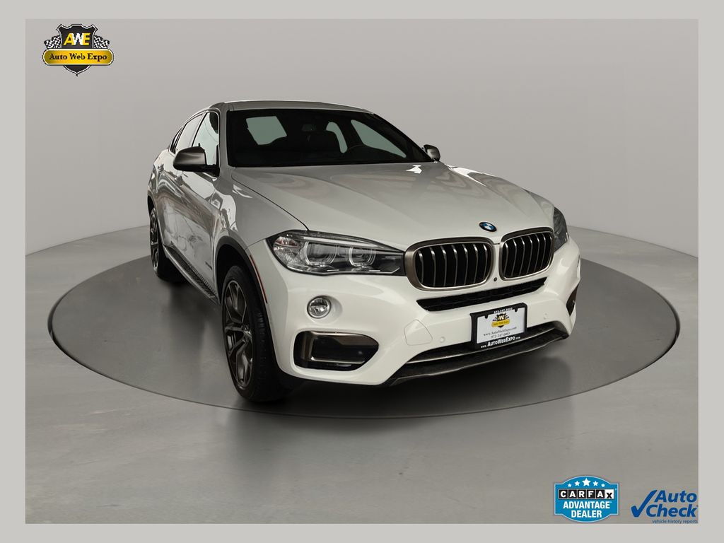 Alpine White 2018 BMW X6 SUV / Crossover All-Wheel Drive 8-Speed Automatic