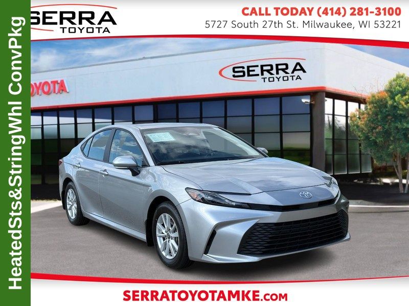 Celestial Silver Metallic 2026 Toyota Camry Sedan Front-Wheel Drive Continuously Variable Transmission