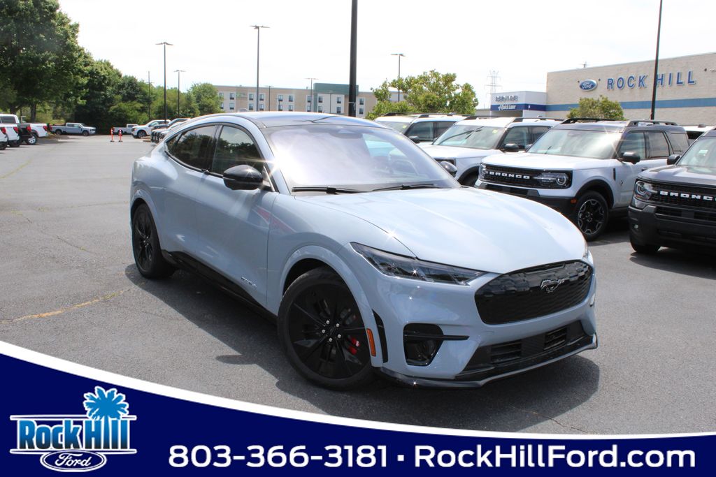 Glacier Gray Metallic TriCoat 2026 Ford Mustang Mach-E GT AWD SUV / Crossover All-Wheel Drive Automatic