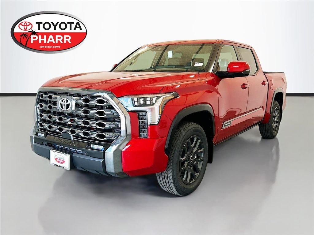 Supersonic Red 2026 Toyota Tundra Pickup Truck Four-Wheel Drive Automatic
