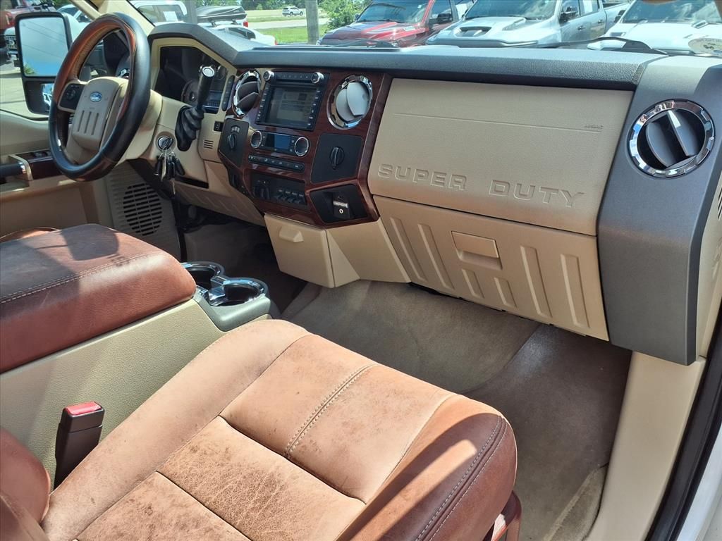 2010 Ford F-250SD King Ranch White at Emmons Autoplex
