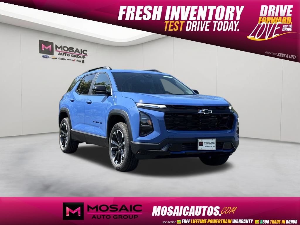 Reef Blue Metallic 2027 Chevrolet Equinox SUV / Crossover Four-Wheel Drive 8-Speed Automatic