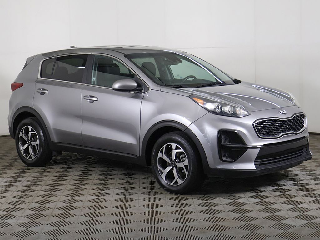 Used 2021 Gray Kia LX image 2