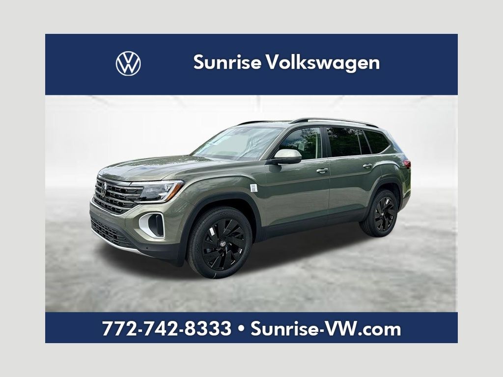 Green 2026 Volkswagen Atlas SUV / Crossover Front-Wheel Drive 8-Speed Automatic