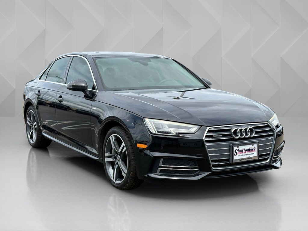 2017 Audi A4 2.0T Premium Plus Black at Mac Haik CDJR North Houston