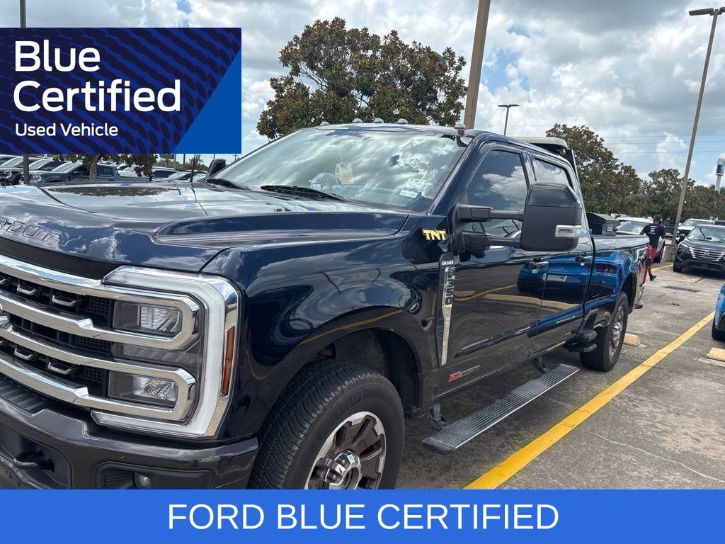 2024 Ford F-350SD King Ranch Blue at Central Houston Nissan