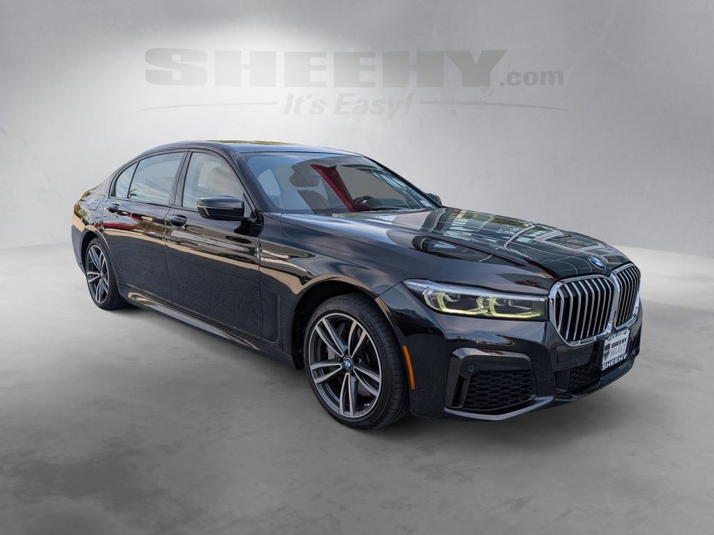 Used 2021 Black BMW 750i xDrive image 2