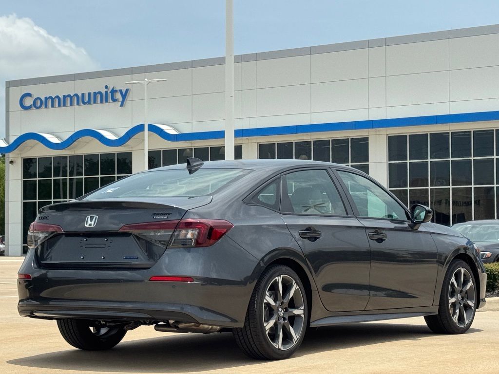 2026 Honda Civic Hybrid Sport Touring Gray at Classic Elite Chevrolet Sugar Land