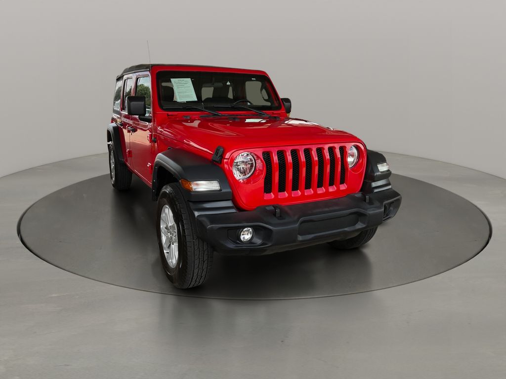 Firecracker Red Clearcoat 2023 Jeep Wrangler SUV / Crossover Four-Wheel Drive 8-Speed Automatic