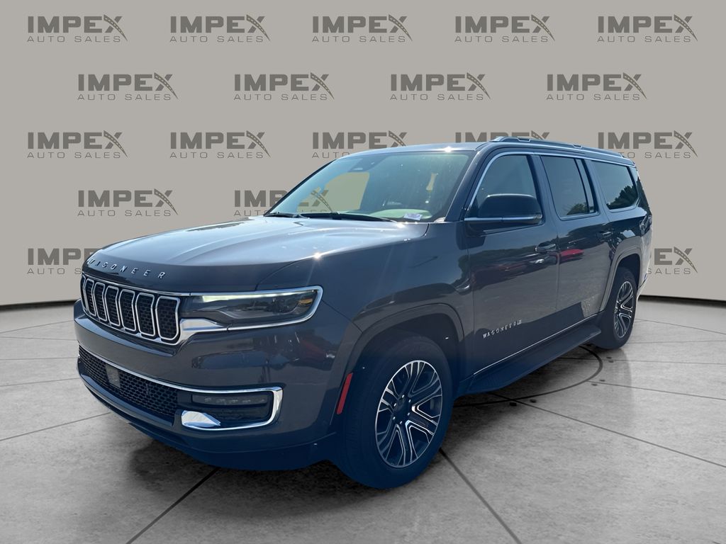 Baltic Gray Metallic Clearcoat 2024 Jeep Wagoneer L SUV / Crossover Four-Wheel Drive 8-Speed Automatic