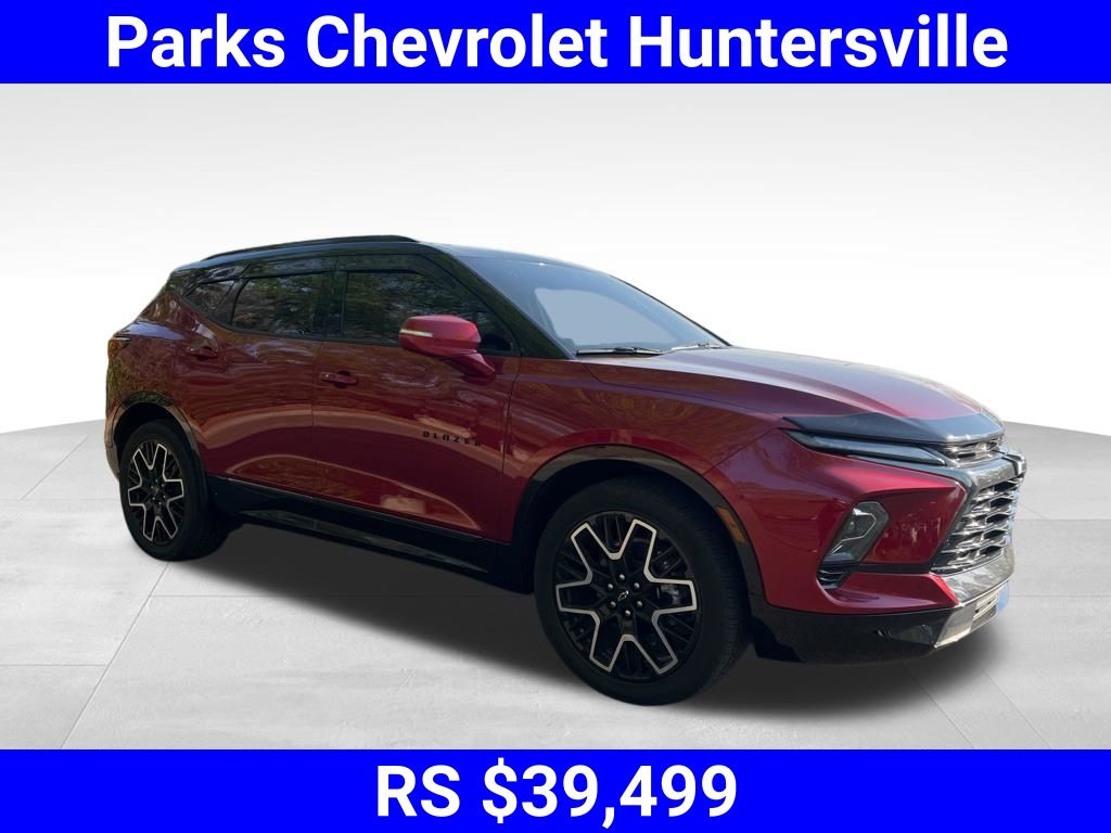 Radiant Red Tintcoat 2025 Chevrolet Blazer RS AWD SUV / Crossover All-Wheel Drive 9-Speed Automatic Overdrive