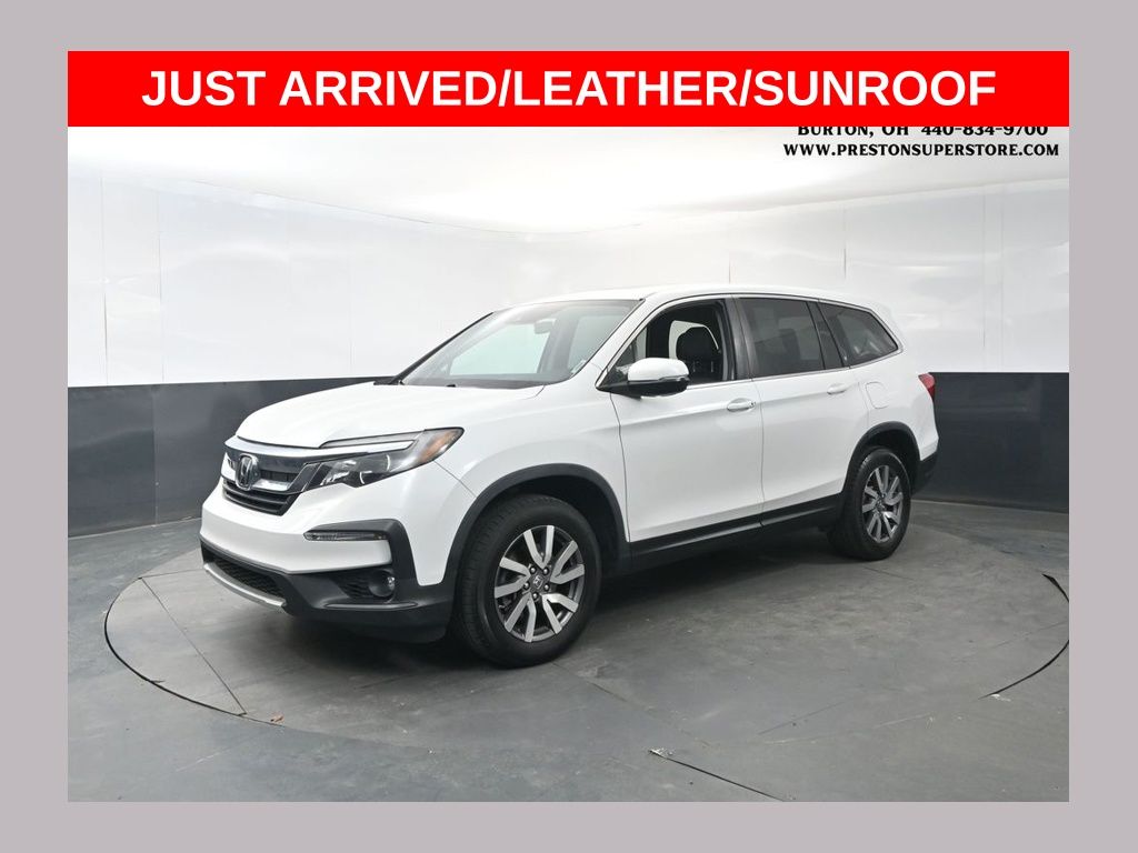 Platinum White Pearl 2020 Honda Pilot EX-L AWD SUV / Crossover All-Wheel Drive 6-Speed Automatic