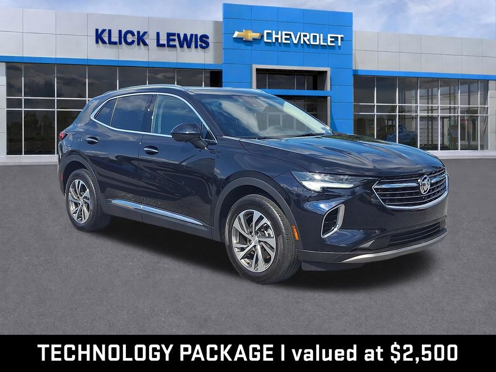 2021 Buick Envision Essence Blue at Honda North