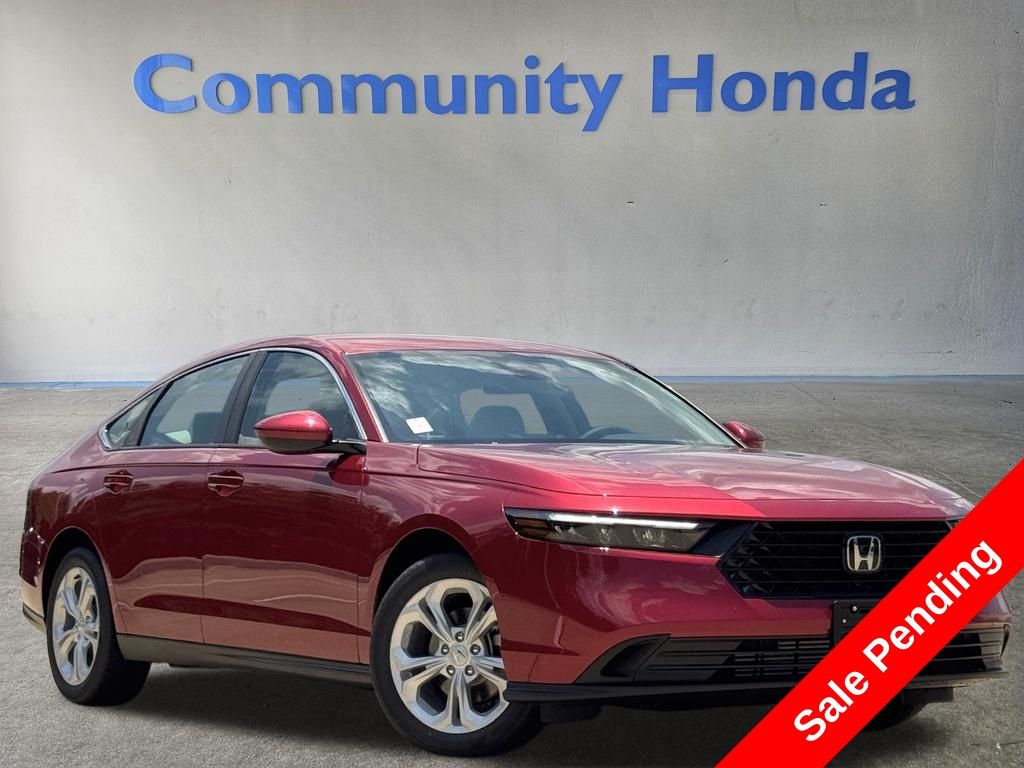 Radiant Red Metallic 2026 Honda Accord Sedan Front-Wheel Drive Continuously Variable Transmission