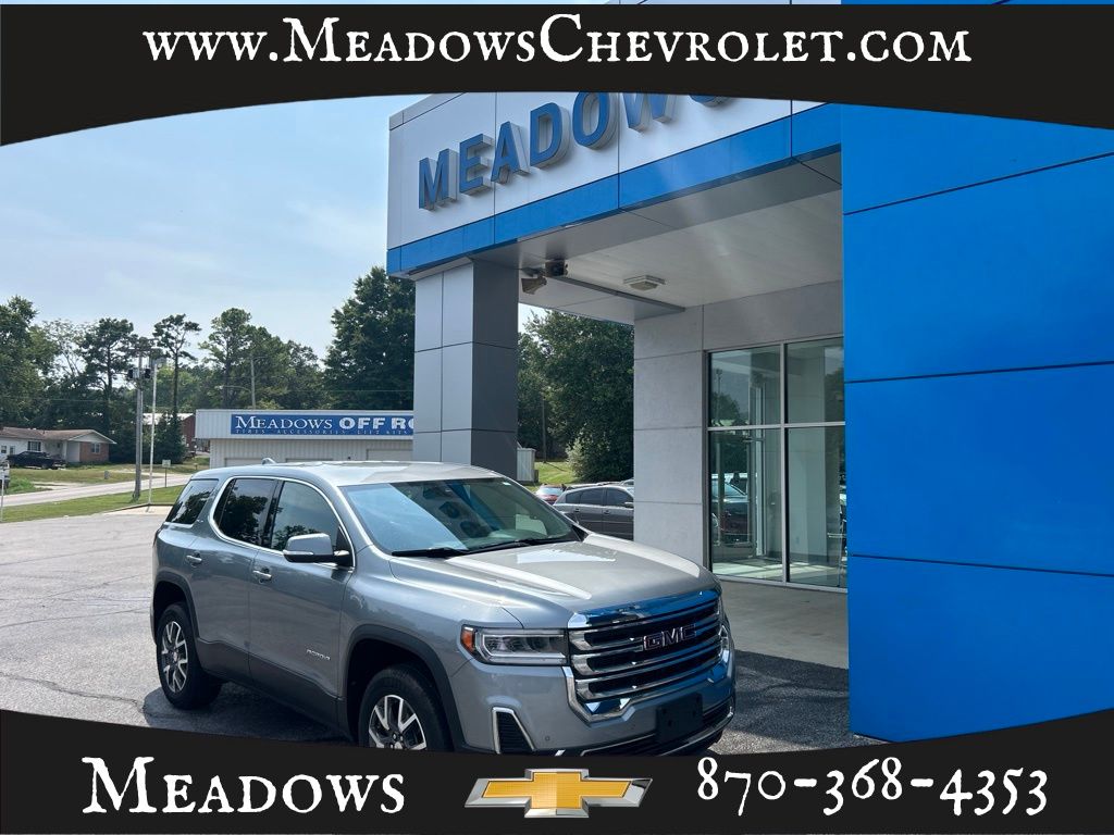 Sterling Metallic 2023 GMC Acadia SUV / Crossover Front-Wheel Drive 9-Speed Automatic