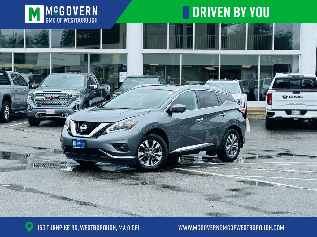 Gray (Gun Metallic) 2018 Nissan Murano SUV / Crossover All-Wheel Drive Continuously Variable Transmission