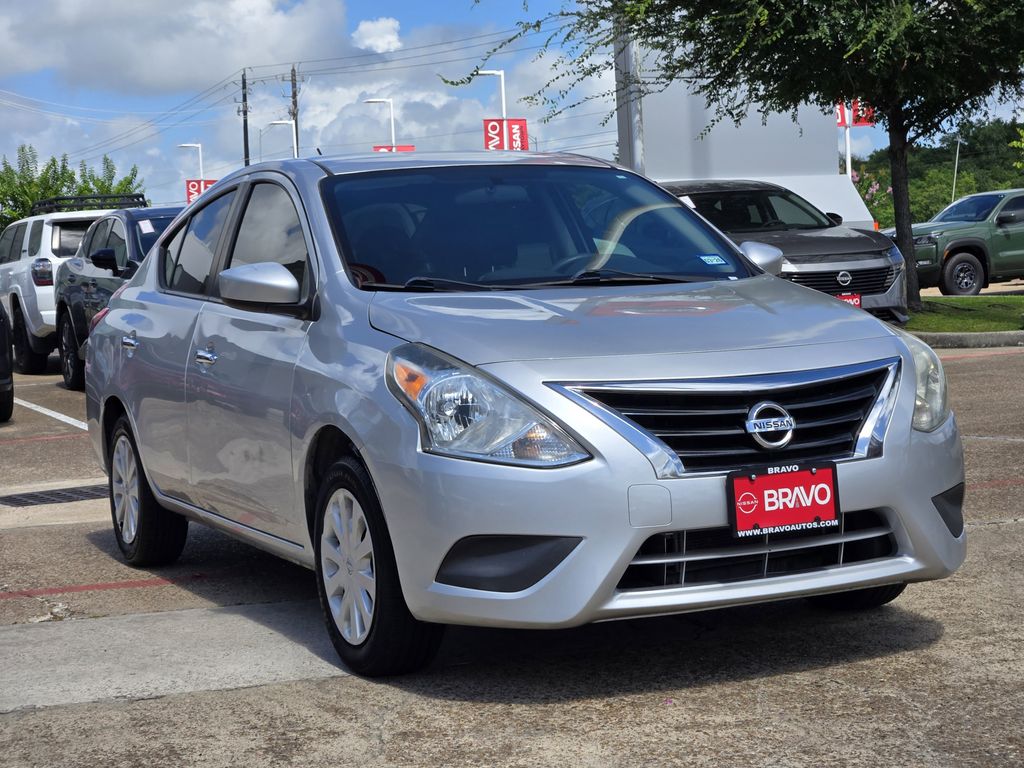 2016 Nissan Versa 1.6 SV Silver at Joe Myers Mazda Kia