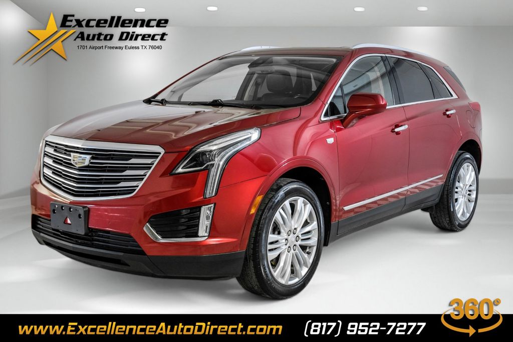 Red Horizon Tintcoat 2019 Cadillac XT5 SUV / Crossover Four-Wheel Drive 8-Speed Automatic