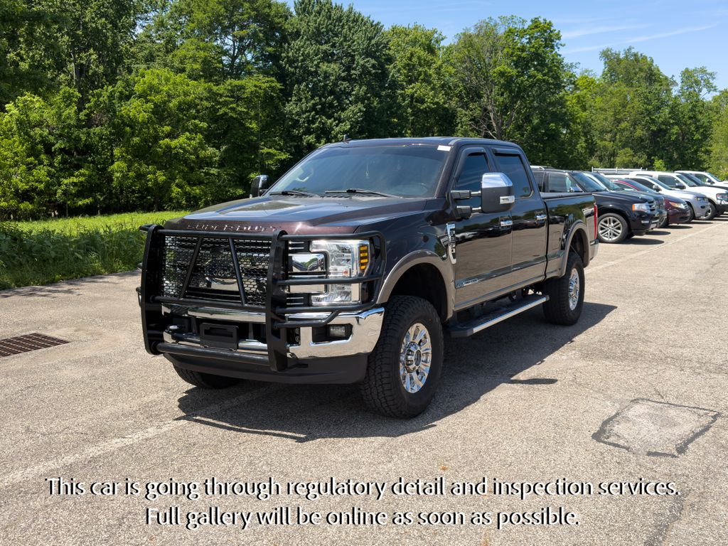 Magma Red 2019 Ford F-250 Super Duty Lariat Crew Cab 4WD Pickup Truck Four-Wheel Drive 6-Speed Automatic