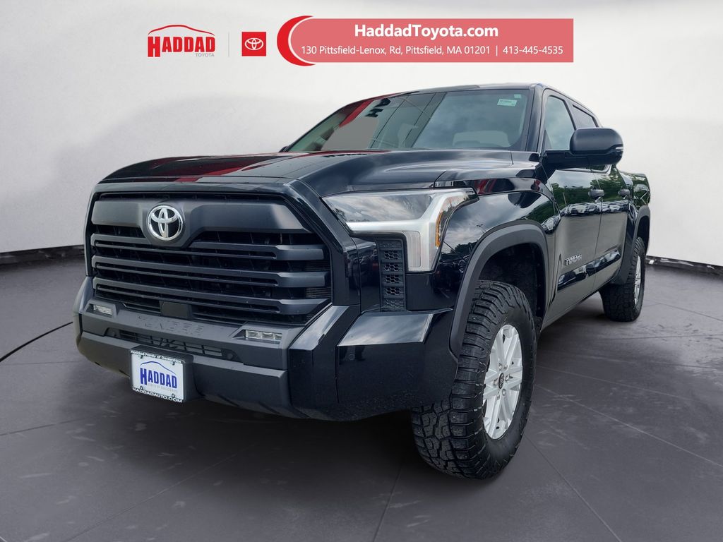 Midnight Black Metallic 2024 Toyota Tundra Pickup Truck Four-Wheel Drive Automatic