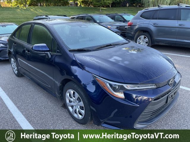Blue 2023 Toyota Corolla Sedan Front-Wheel Drive Continuously Variable Transmission