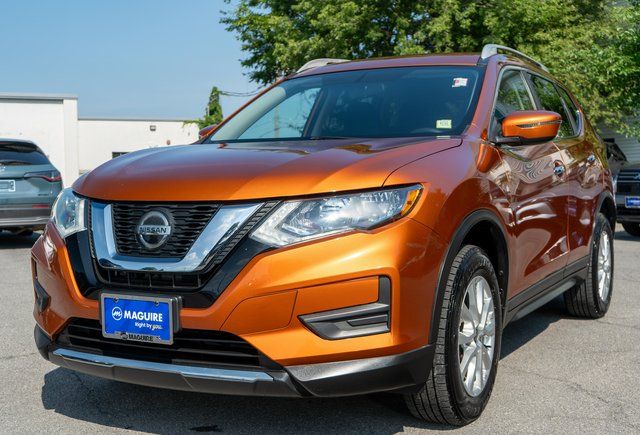 2018 Nissan Rogue SV Orange at South Hills Kia