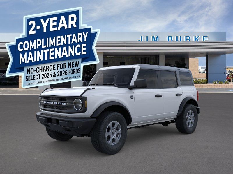 Oxford White 2026 Ford Bronco SUV / Crossover Four-Wheel Drive Automatic