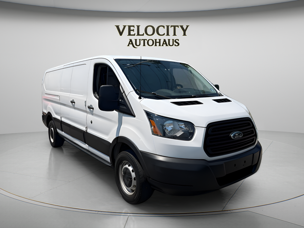 Oxford White 2019 Ford Transit Cargo 150 Low Roof LWB RWD with 60/40 Passenger-Side Doors Van Rear-Wheel Drive 6-Speed Automatic Overdrive