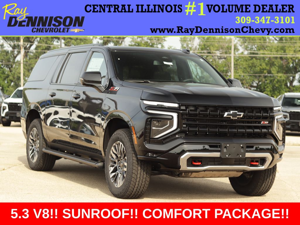 Black 2026 Chevrolet Suburban SUV / Crossover Four-Wheel Drive