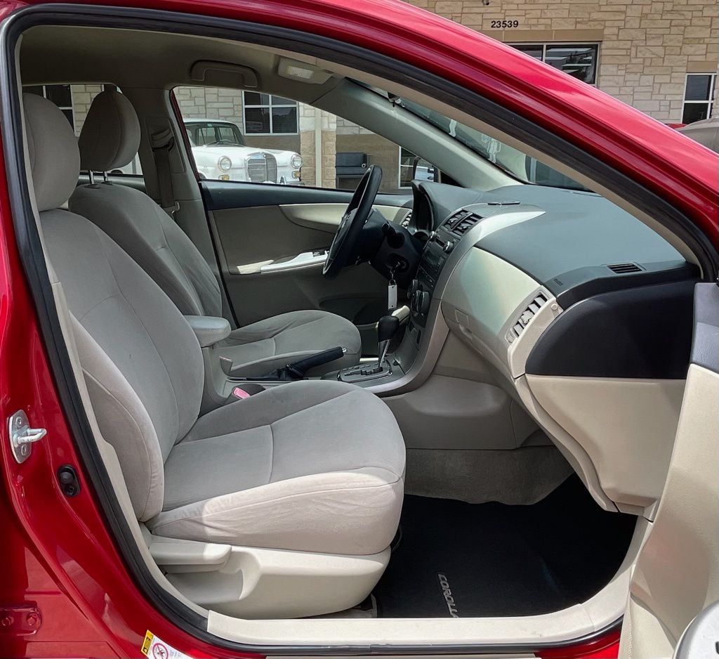 2011 Toyota Corolla LE Red at Emmons Autoplex