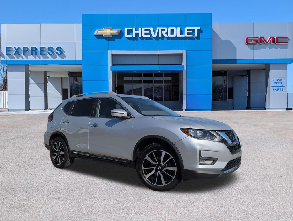 Brilliant Silver Metallic 2020 Nissan Rogue SUV / Crossover Front-Wheel Drive Continuously Variable Transmission