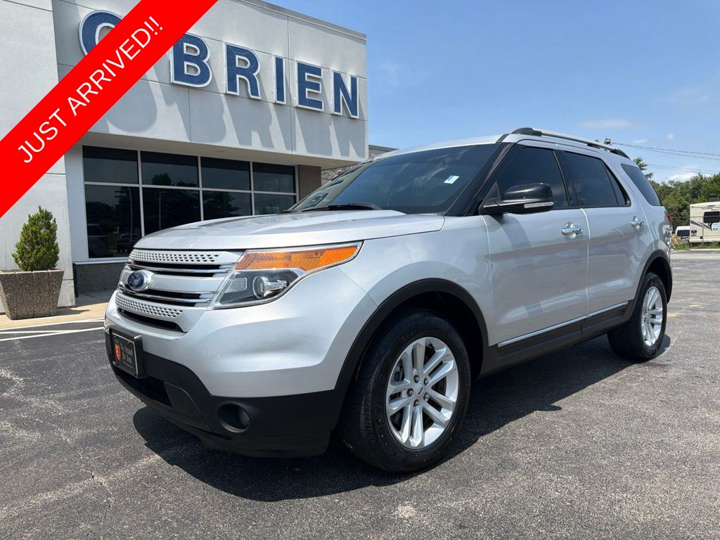 Ingot Silver Metallic 2015 Ford Explorer SUV / Crossover All-Wheel Drive 6-Speed Automatic