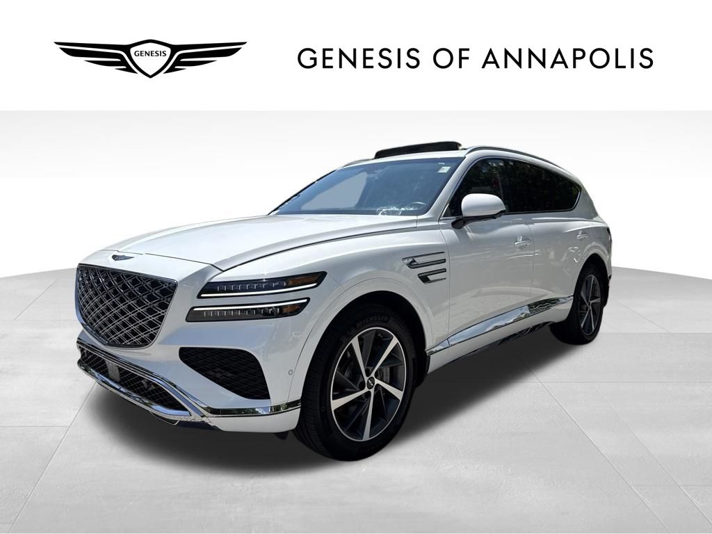 Alta White 2025 Genesis GV80 SUV / Crossover All-Wheel Drive 8-Speed Automatic