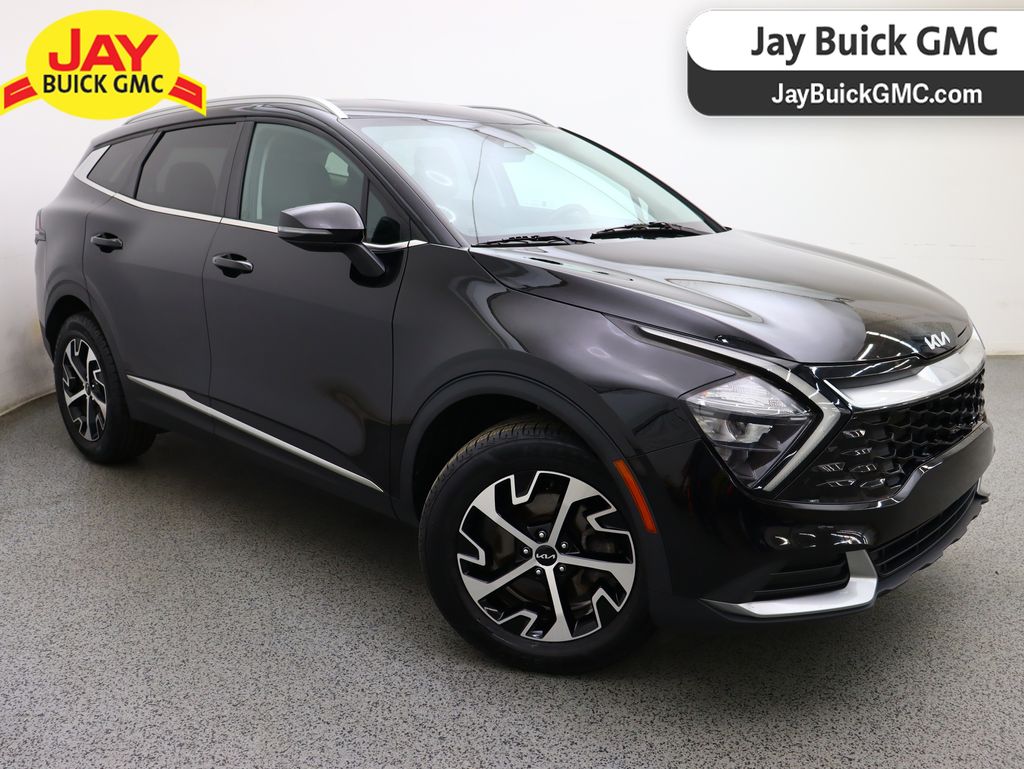 Ebony Black 2023 Kia Sportage SUV / Crossover All-Wheel Drive 8-Speed Automatic