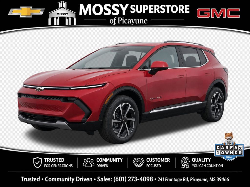 Radiant Red Tintcoat 2025 Chevrolet Equinox EV SUV / Crossover Front-Wheel Drive 1-Speed Automatic