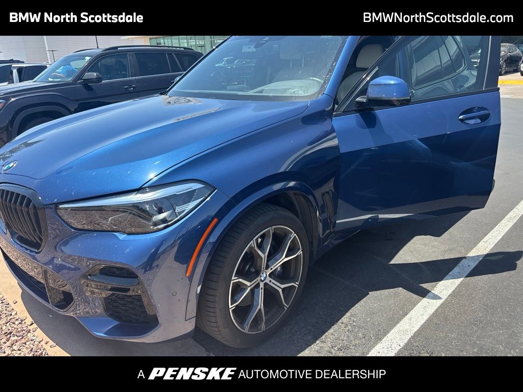 Phytonic Blue Metallic 2022 BMW X5 SUV / Crossover All-Wheel Drive 8-Speed Automatic