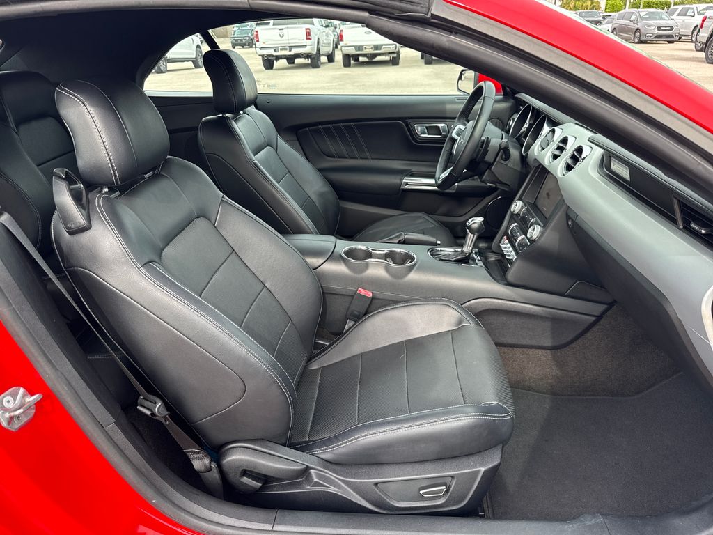 2016 Race Red Ford Mustang EcoBoost Premium RWD Convertible