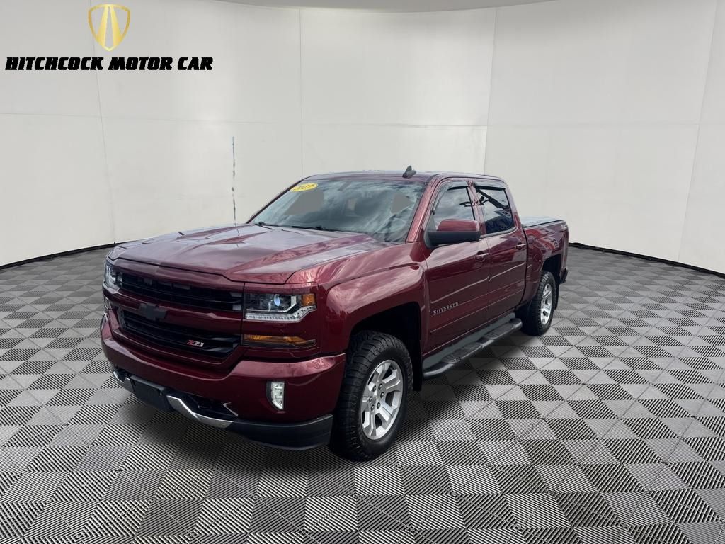Siren Red Tintcoat 2017 Chevrolet Silverado 1500 Pickup Truck Four-Wheel Drive 6-Speed Automatic Overdrive