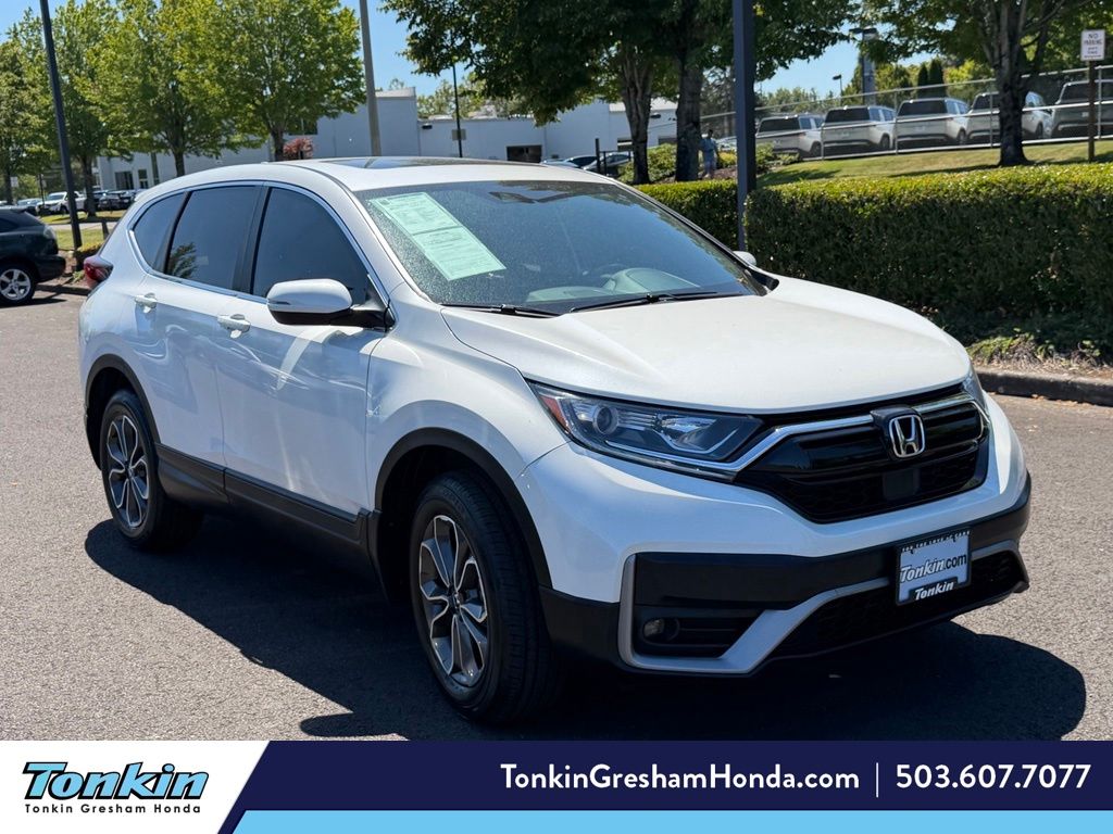 Platinum White Pearl 2020 Honda CR-V SUV / Crossover All-Wheel Drive Continuously Variable Transmission