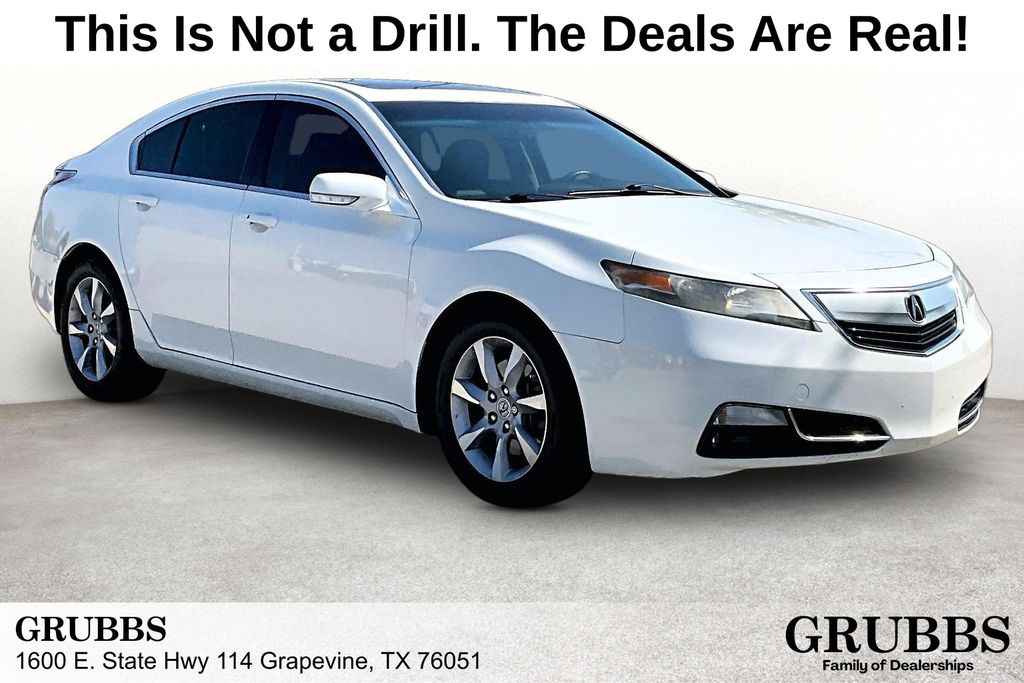 Bellanova White Pearl 2013 Acura TL Sedan Front-Wheel Drive 6-Speed Automatic