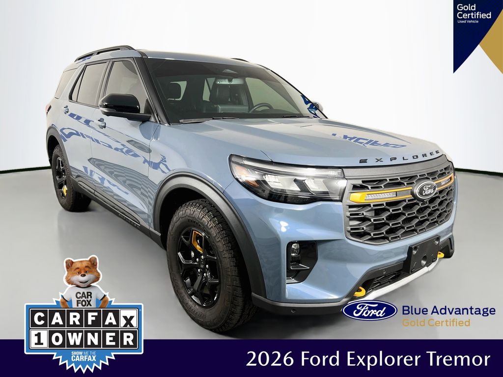 Vapor Blue 2026 Ford Explorer SUV / Crossover All-Wheel Drive Automatic
