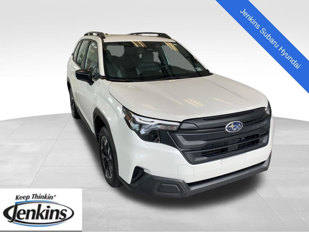 Crystal White Pearl 2026 Subaru Forester SUV / Crossover All-Wheel Drive Continuously Variable Transmission