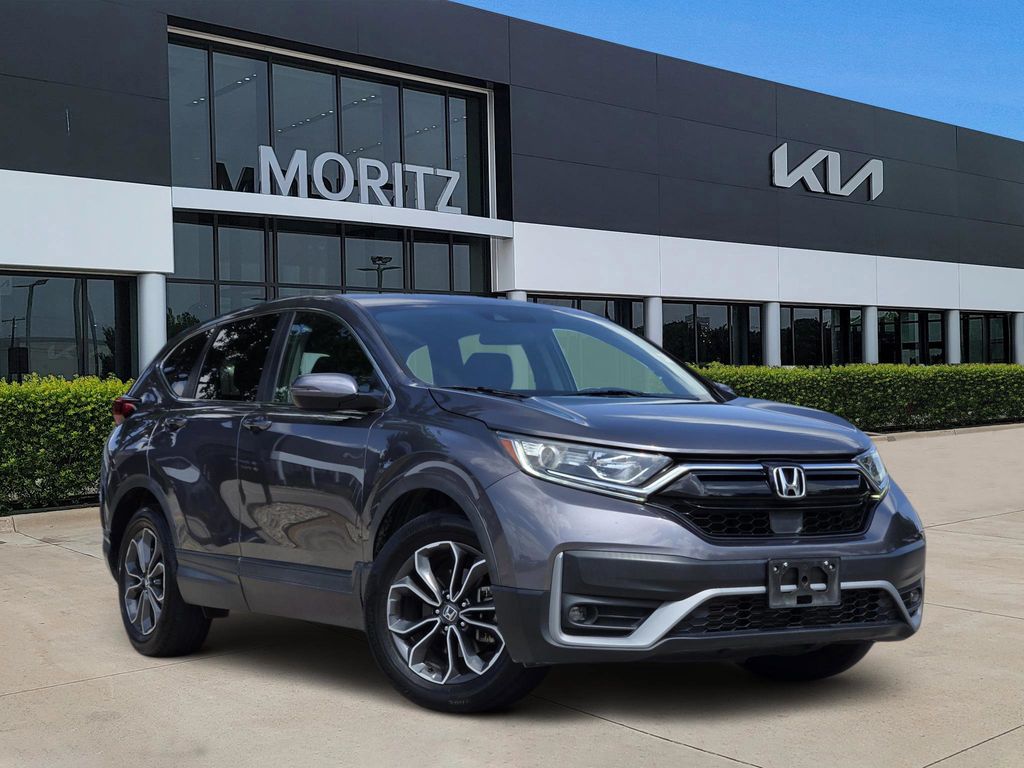 Sonic Gray Pearl 2021 Honda CR-V EX FWD SUV / Crossover Front-Wheel Drive Continuously Variable Transmission