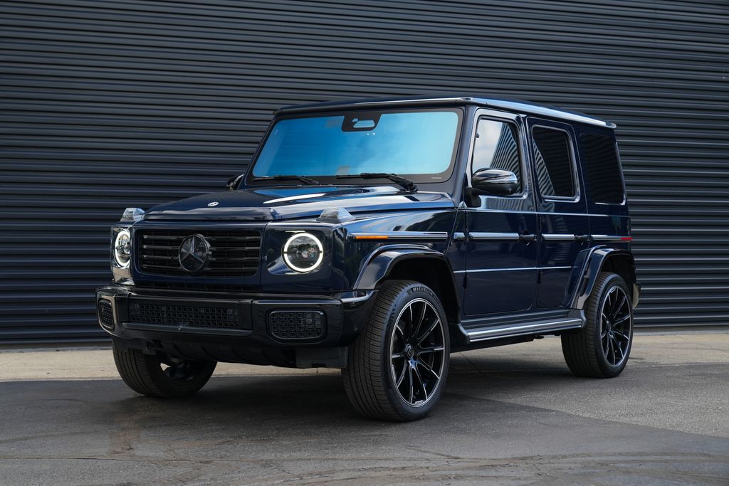 MANUFAKTUR Mystic Blue 2025 Mercedes-Benz G-Class SUV / Crossover All-Wheel Drive 2-Speed Automatic