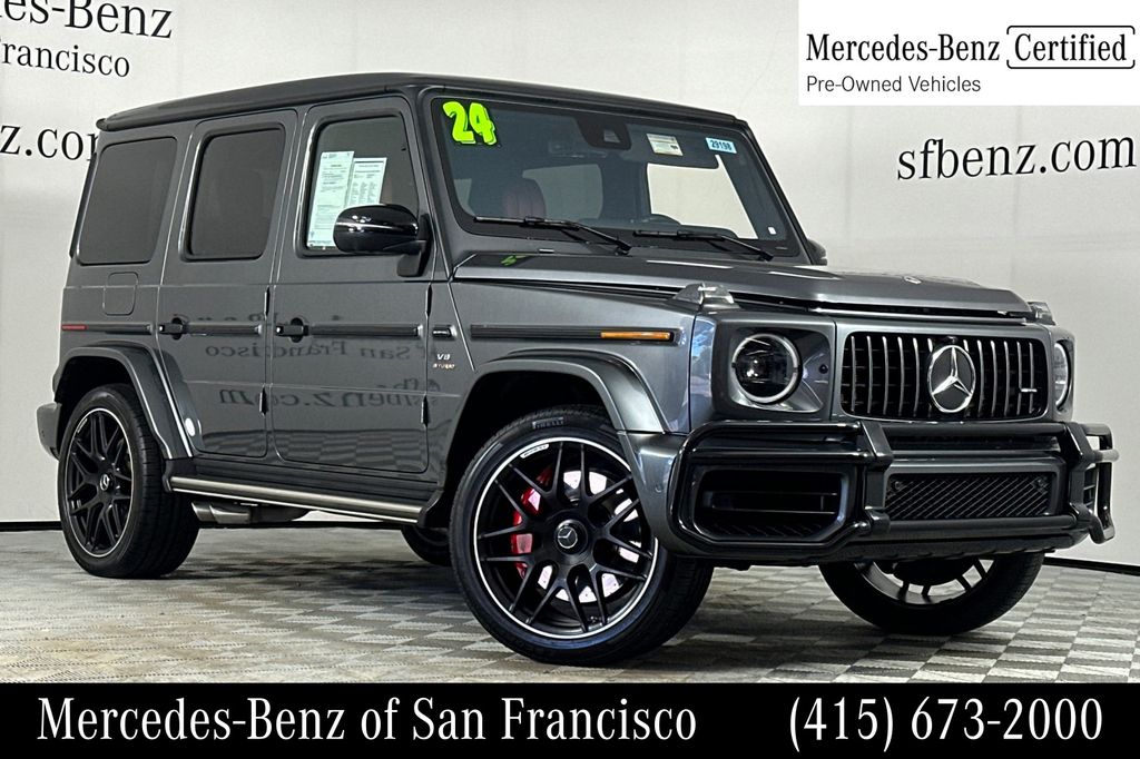 Gray (MANUFAKTUR Graphite Metallic) 2024 Mercedes-Benz G-Class SUV / Crossover All-Wheel Drive 9-Speed Automatic